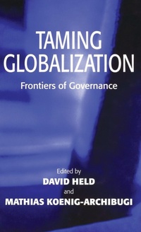 Enlarge image Cover: Taming Globalization - Polity Press