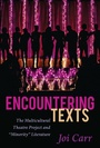 Cover: Encountering Texts - Peter Lang Verlag