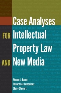 Enlarge image Cover: Case Analyses for Intellectual Property Law and New Media - Peter Lang Verlag
