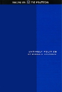 Enlarge image Cover: Untimely Politics - Edinburgh University Press