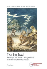 Enlarge image Cover: Tier im Text - Peter Lang Verlag