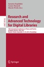 Cover: Research and Advanced Technology for Digital Libraries - Springer