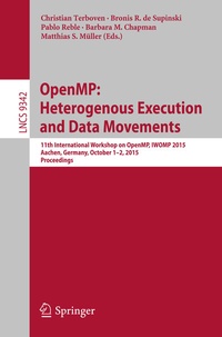 Enlarge image Cover: OpenMP: Heterogenous Execution and Data Movements - Springer
