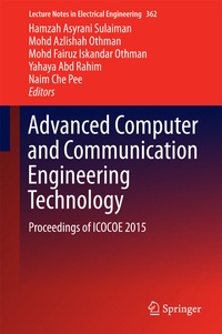 Enlarge image Cover: Advanced Computer and Communication Engineering Technology - Springer