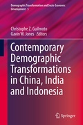 Cover: Contemporary Demographic Transformations in China, India and Indonesia - Springer