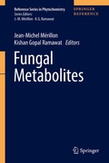 Cover: Fungal Metabolites - Springer