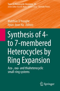 Abbildung von: Synthesis of 4- to 7-membered Heterocycles by Ring Expansion - Springer