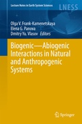 Cover: Biogenic-Abiogenic Interactions in Natural and Anthropogenic Systems - Springer