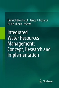 Enlarge image Cover: Integrated Water Resources Management: Concept, Research and Implementation - Springer