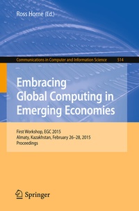 Abbildung von: Embracing Global Computing in Emerging Economies - Springer