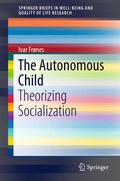 Cover: The Autonomous Child - Springer