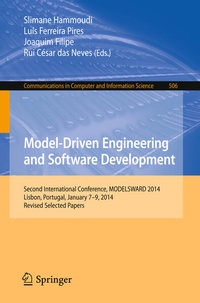 Enlarge image Cover: Model-Driven Engineering and Software Development - Springer