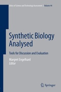 Cover: Synthetic Biology Analysed - Springer