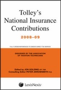 Cover: Tolley's National Insurance Contributions: Main Annual Plus Supplement - Butterworths Law