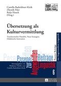 Cover: &Uuml;bersetzung als Kulturvermittlung - Peter Lang Verlag