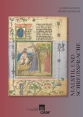 Cover: Malstil und Schreibsprache - Verlag der &ouml;sterreichischen Akademie der Wissenschaften