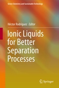 Cover: Ionic Liquids for Better Separation Processes - Springer
