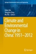 Cover: Climate and Environmental Change in China: 1951-2012 - Springer