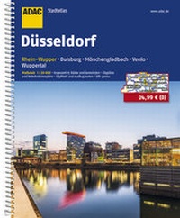 Abbildung von: ADAC Stadtatlas Düsseldorf/Rhein-Wupper mit Duisburg, Mönchengladbach, Venlo - ADAC Reiseführer