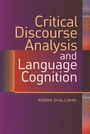 Cover: Critical Discourse Analysis and Language Cognition - Edinburgh University Press