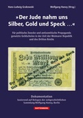 Cover: "Der Jude nahm uns Silber, Gold und Speck..." - Battenberg