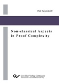 Cover: Non-classical Aspects in Proof Complexity - Cuvillier Verlag