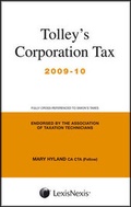 Cover: Tolley's Corporation Tax: Main Annual - Butterworths Law