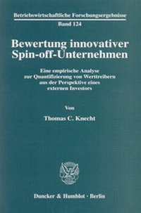 Abbildung von: Bewertung innovativer Spin-off-Unternehmen. - fibre