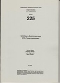 Cover: Schiffskurs-Bestimmung aus GPS-Phasenmessungen - ETH Z&uuml;rich Inst. f. Geod&auml;sie u. Photogrammetrie