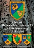 Cover: Chronik Heimatschutzregiment 75 "Alt-W&uuml;rttemberg" 1983-1992 - V & M Service