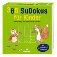 Abbildung von: 365 Sudokus für Kinder - moses Verlag