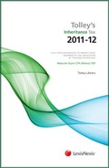 Cover: Tolley's Inheritance Tax 2011-12 - Tolley