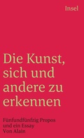 Cover: Die Kunst, sich und andere zu erkennen - Insel