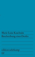 Cover: Beschreibung eines Dorfes - Suhrkamp