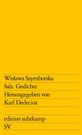 Cover: Salz - Suhrkamp