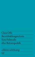 Bild: Berufsbildungsreform - Suhrkamp
