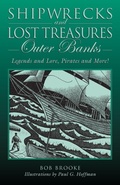 Cover: Shipwrecks and Lost Treasures: Outer Banks - Globe Pequot Press