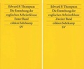 Cover: Die Entstehung der englischen Arbeiterklasse - Suhrkamp