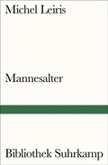 Cover: Mannesalter - Suhrkamp