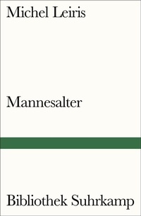 Abbildung von: Mannesalter - Suhrkamp