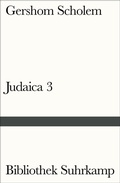 Cover: Judaica III - Suhrkamp