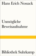 Cover: Unm&ouml;gliche Beweisaufnahme - Suhrkamp