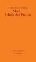 Cover: Mode, Schule der Frauen - Suhrkamp