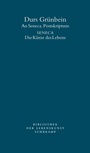 Cover: An Seneca. Postskriptum - Suhrkamp