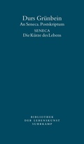 Cover: An Seneca. Postskriptum - Suhrkamp