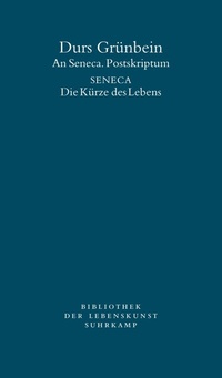 Enlarge image Cover: An Seneca. Postskriptum - Suhrkamp