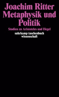 Enlarge image Cover: Metaphysik und Politik - Suhrkamp