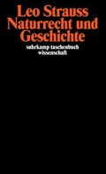Cover: Naturrecht und Geschichte - Suhrkamp