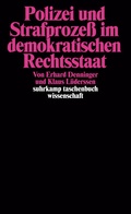 Cover: Polizei und Strafproze&szlig; im demokratischen Rechtsstaat - Suhrkamp