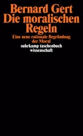 Cover: Die moralischen Regeln - Suhrkamp